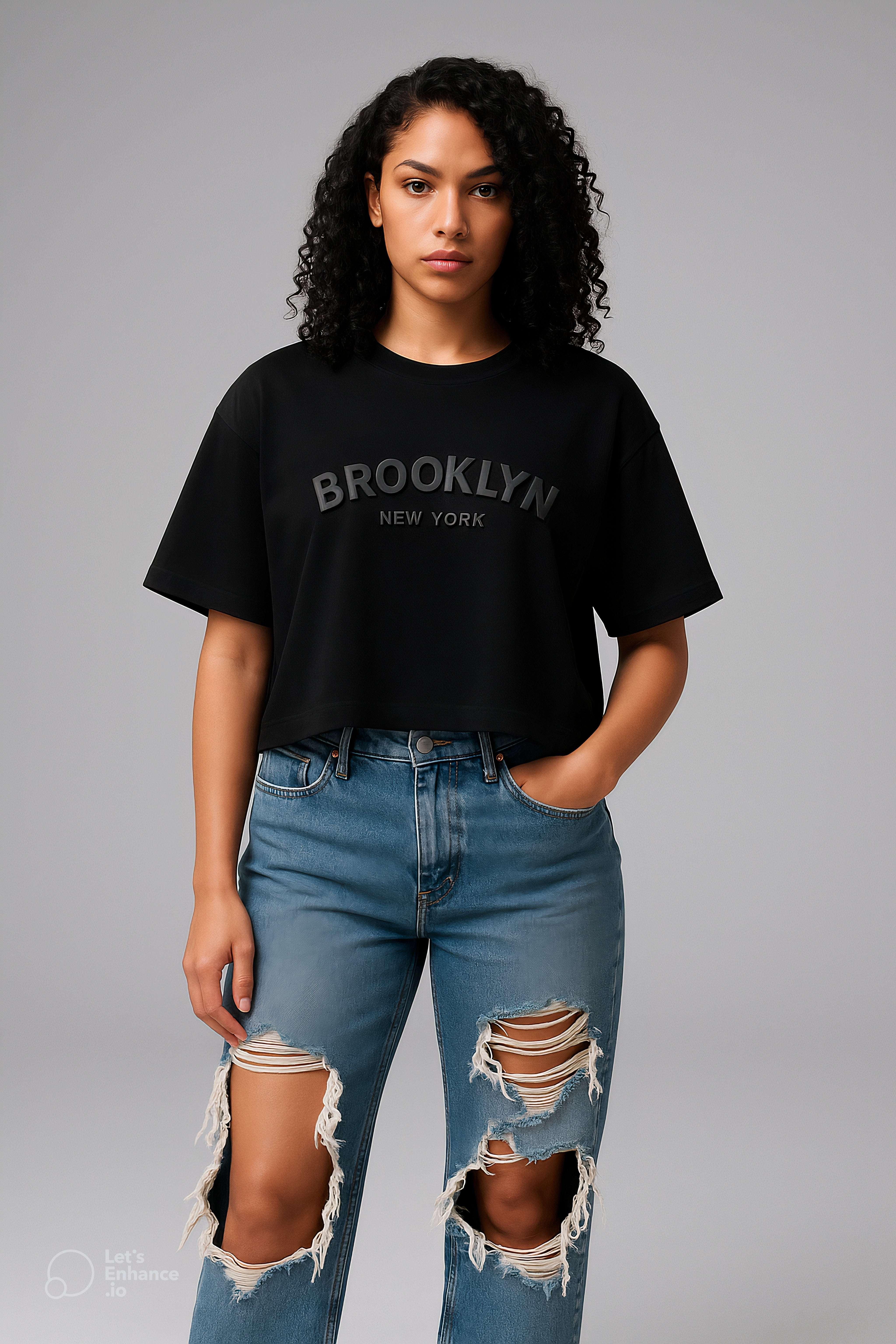 Brooklyn NY Crop Top - Grind n Flow
