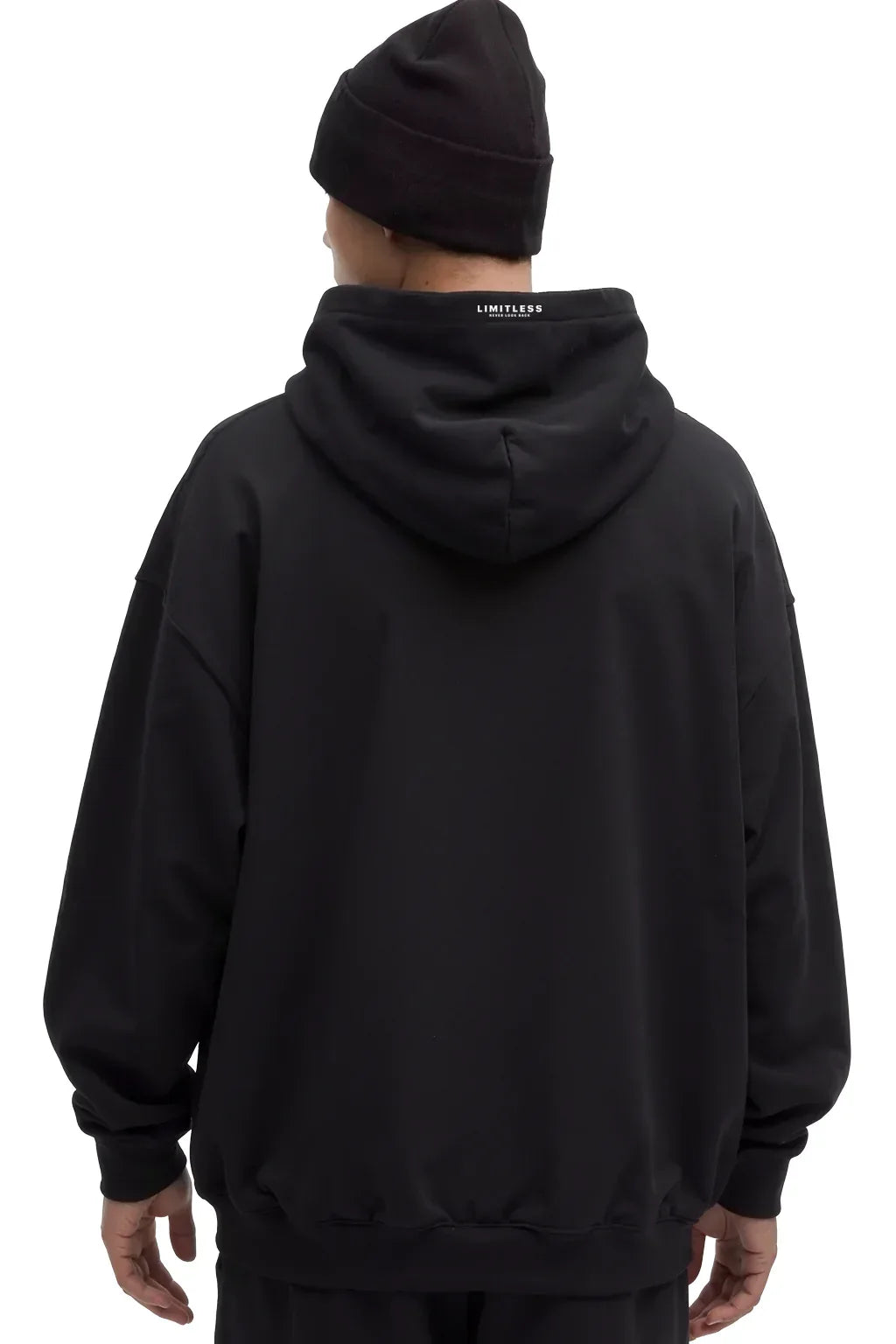 Men's BKL/WHT Limitless Hoodie - Grind n Flow