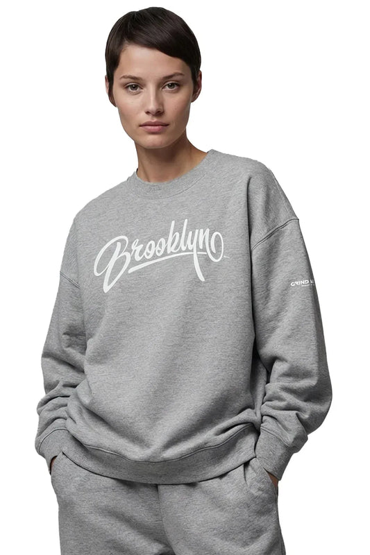 Brooklyn Oversize Fleece Sweatshirt - Grind n Flow