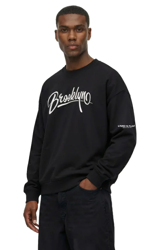 Oversize Brooklyn Fleece Sweatshirt - Grind n Flow