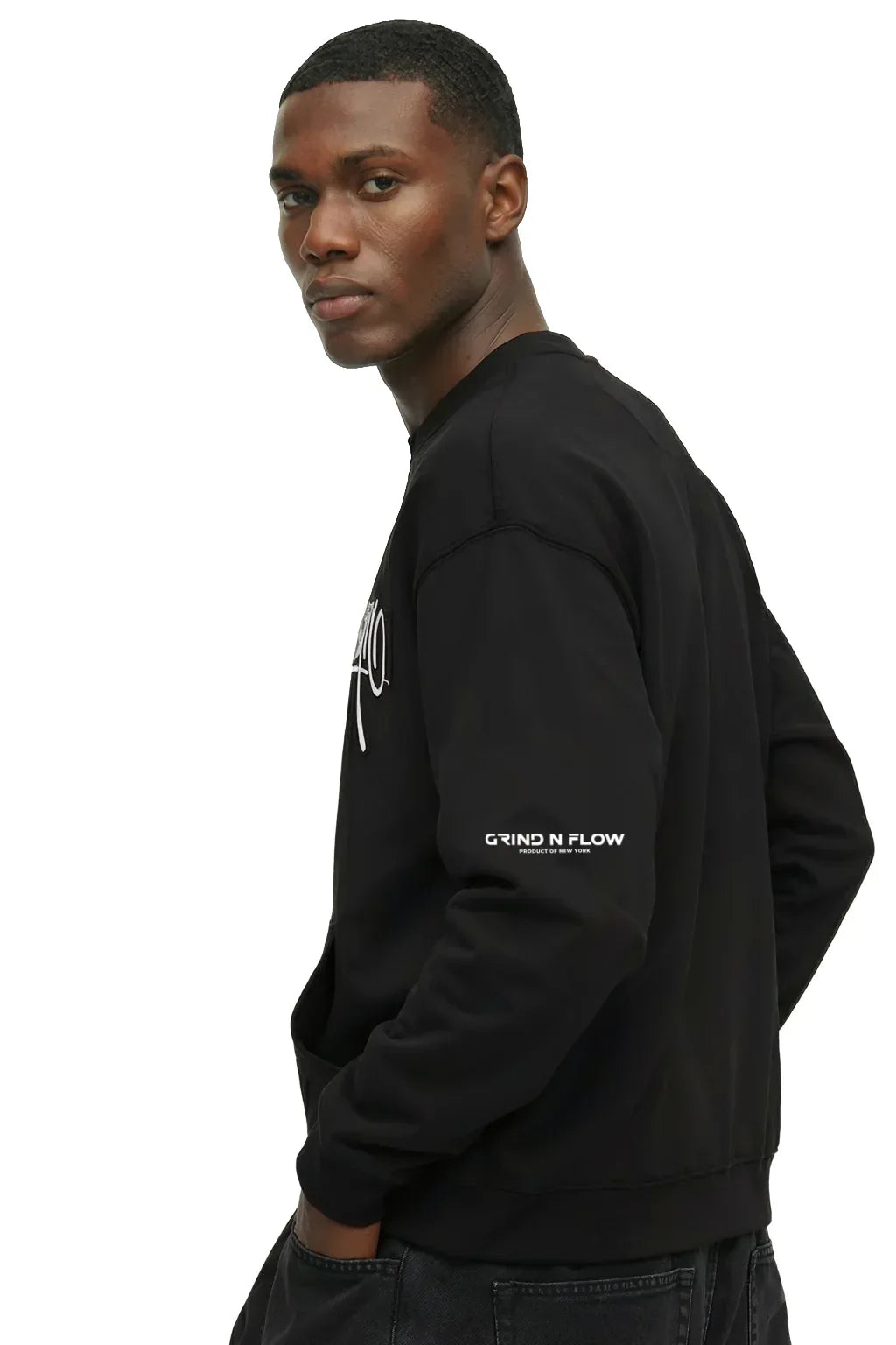 Oversize Brooklyn Fleece Sweatshirt - Grind n Flow