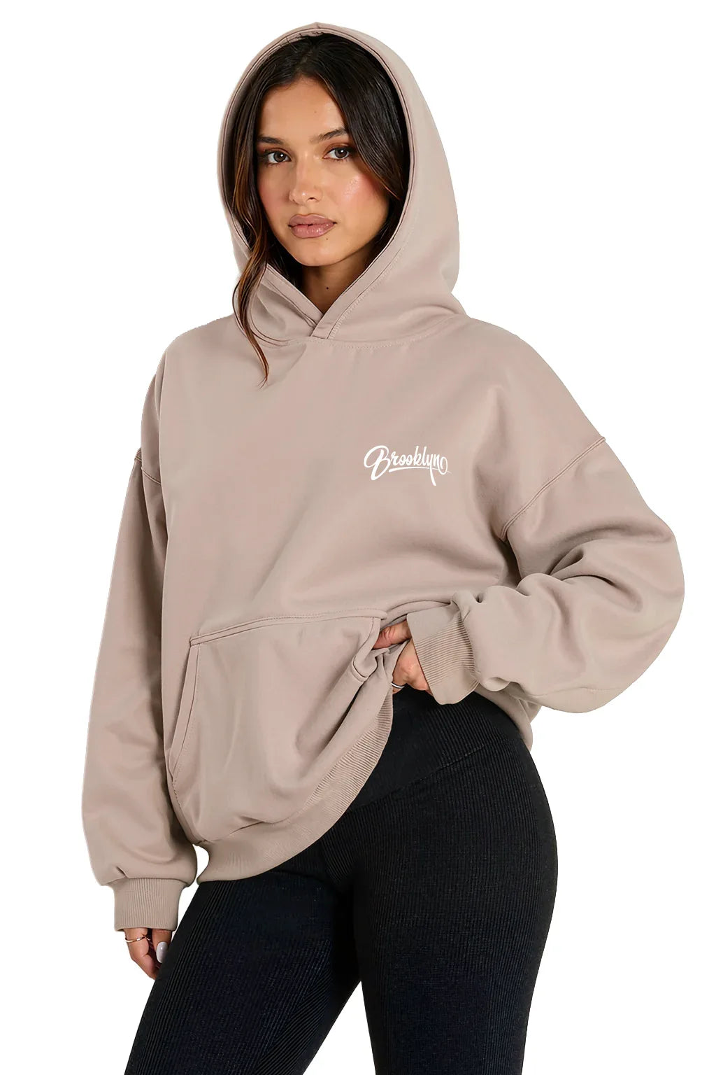 Brooklyn Mocha Fleece Hoodie - Grind n Flow