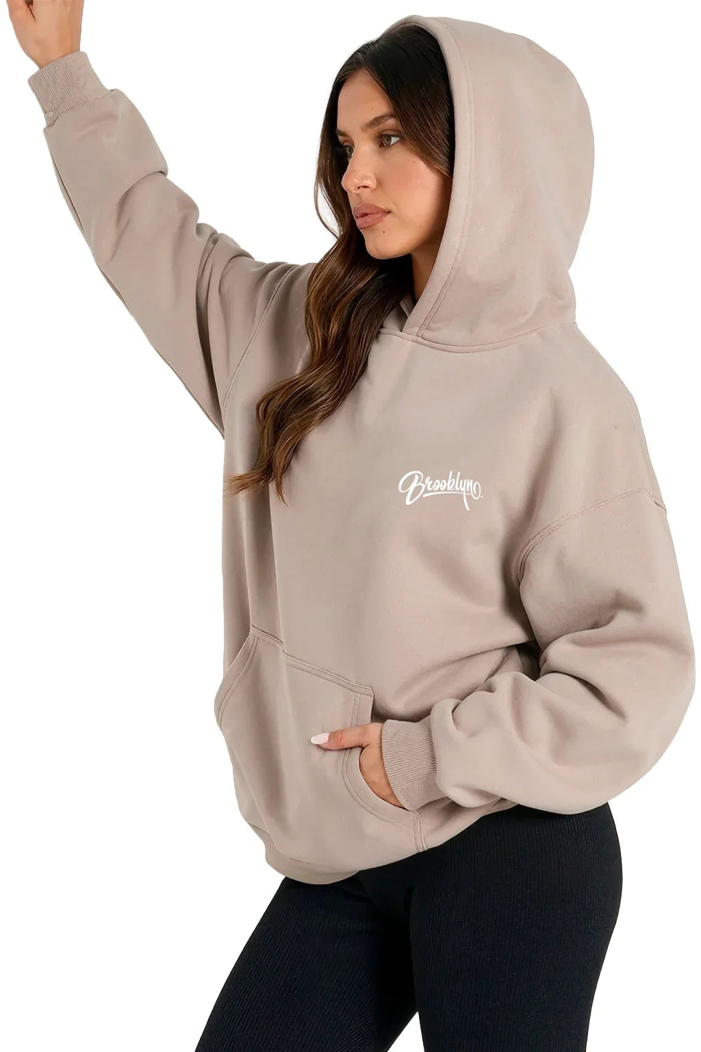 Brooklyn Mocha Fleece Hoodie - Grind n Flow