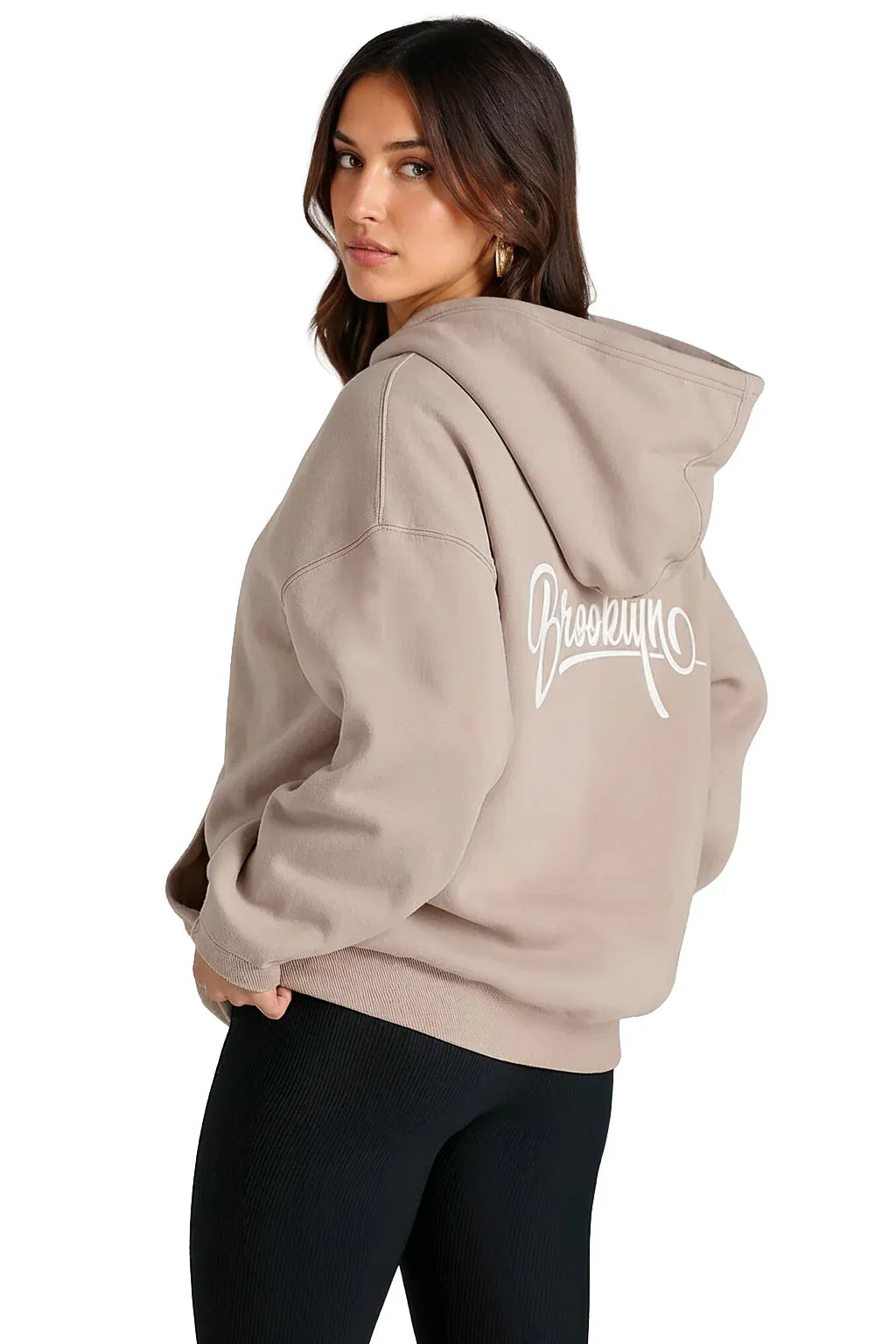 Brooklyn Mocha Fleece Hoodie - Grind n Flow