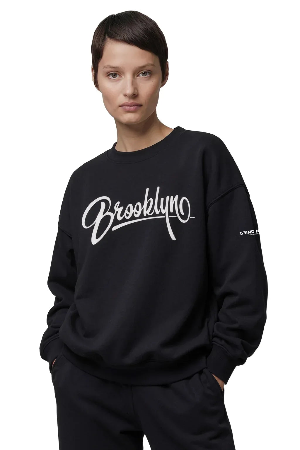 Brooklyn Oversize Fleece Sweatshirt - Grind n Flow