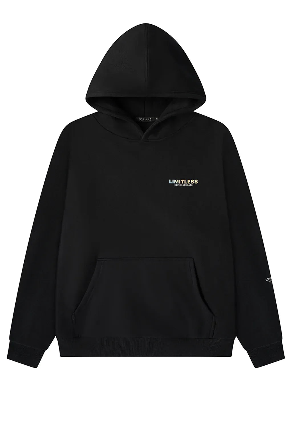 Men's BKL/WHT Limitless Hoodie - Grind n Flow