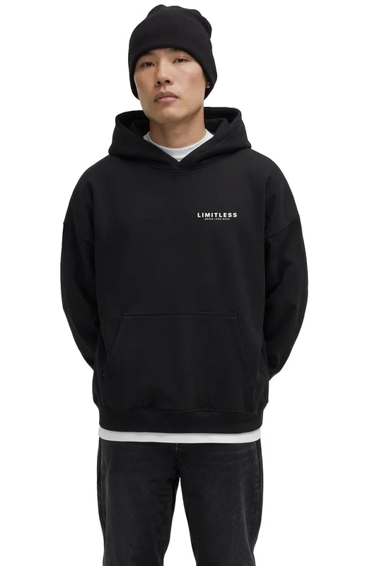 Men's BKL/WHT Limitless Hoodie - Grind n Flow