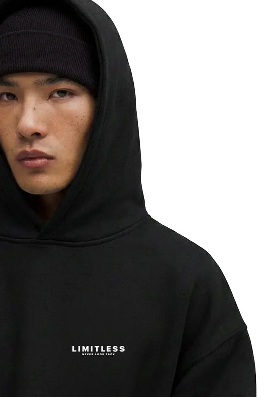 Men's BKL/WHT Limitless Hoodie - Grind n Flow