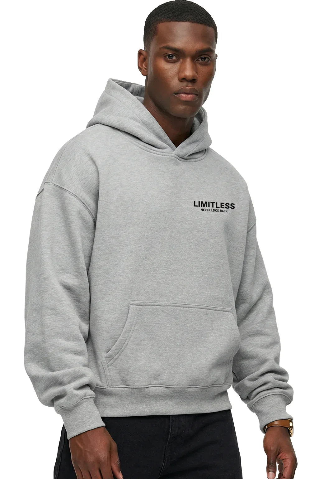 Oversize Fleece Hoodie - LIMITLESS