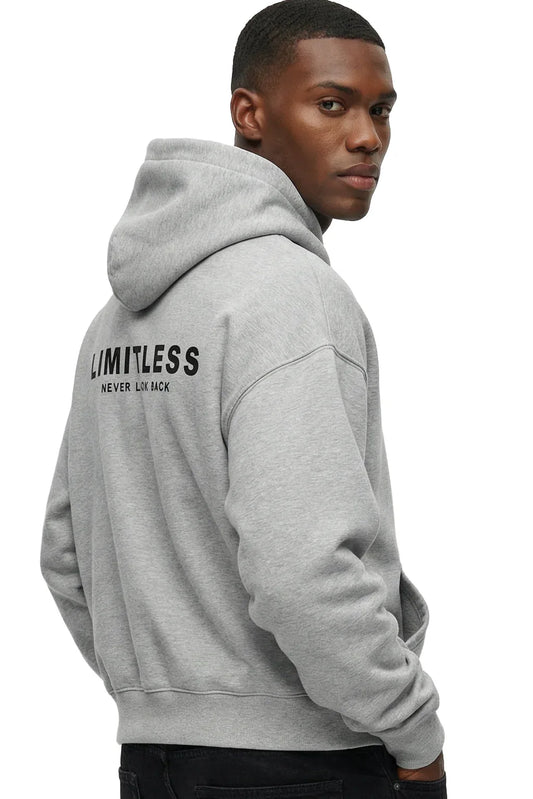 Oversize Fleece Hoodie - LIMITLESS