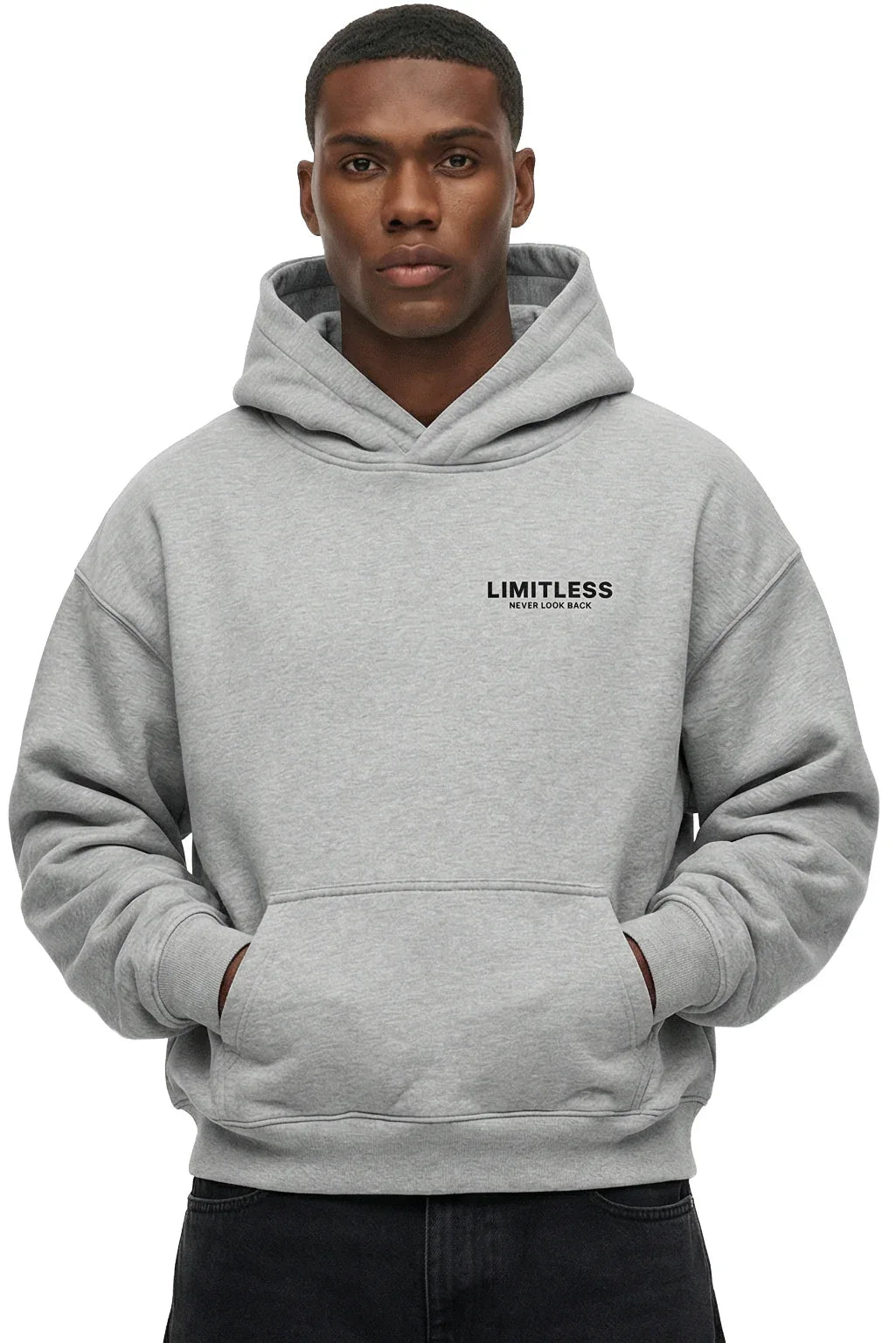 Oversize Fleece Hoodie - LIMITLESS