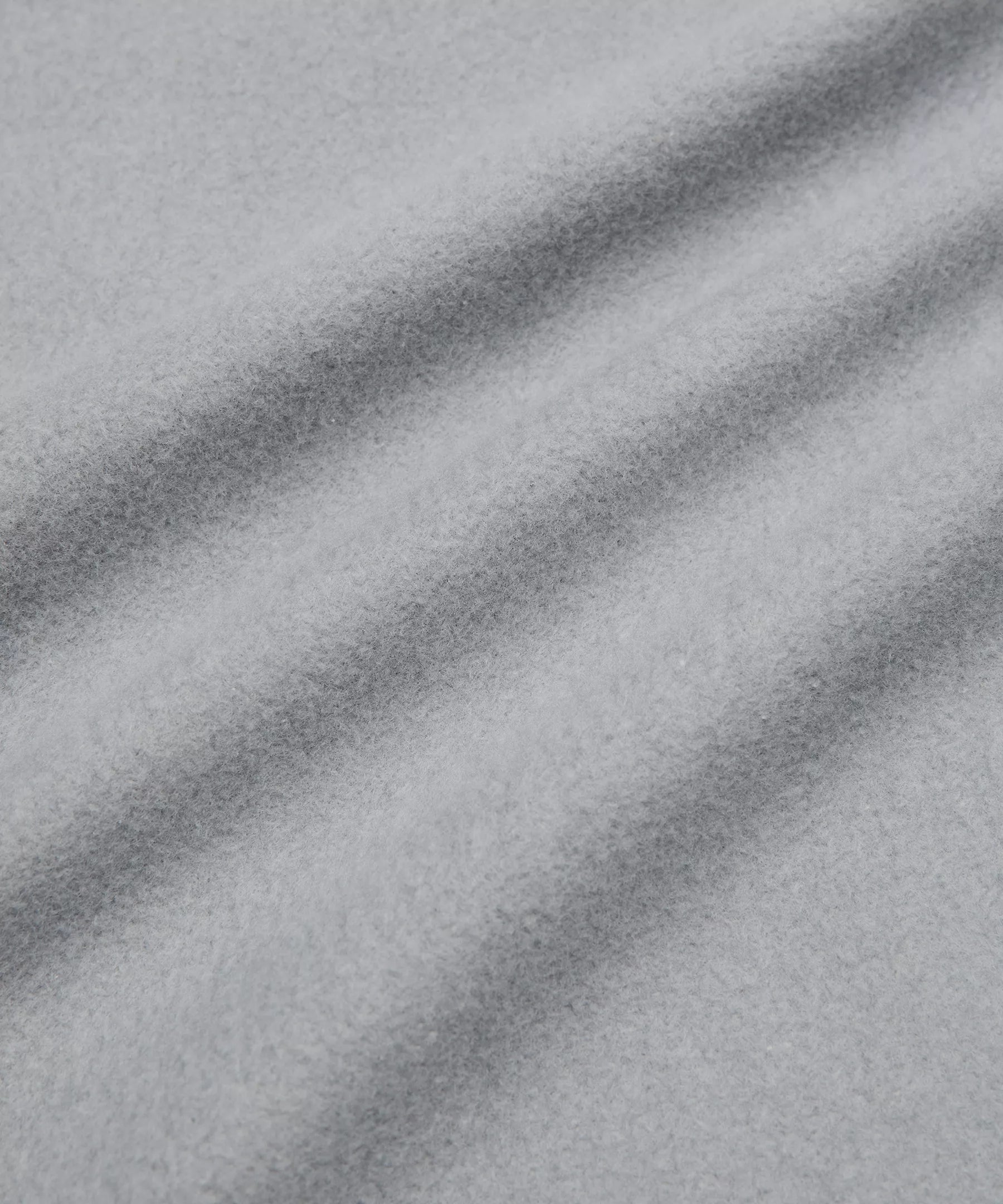 LIMITLESS Fleece Hoodie (Heather Grey) - heavyweight brushed fleece fabric texture - Grind n Flow
