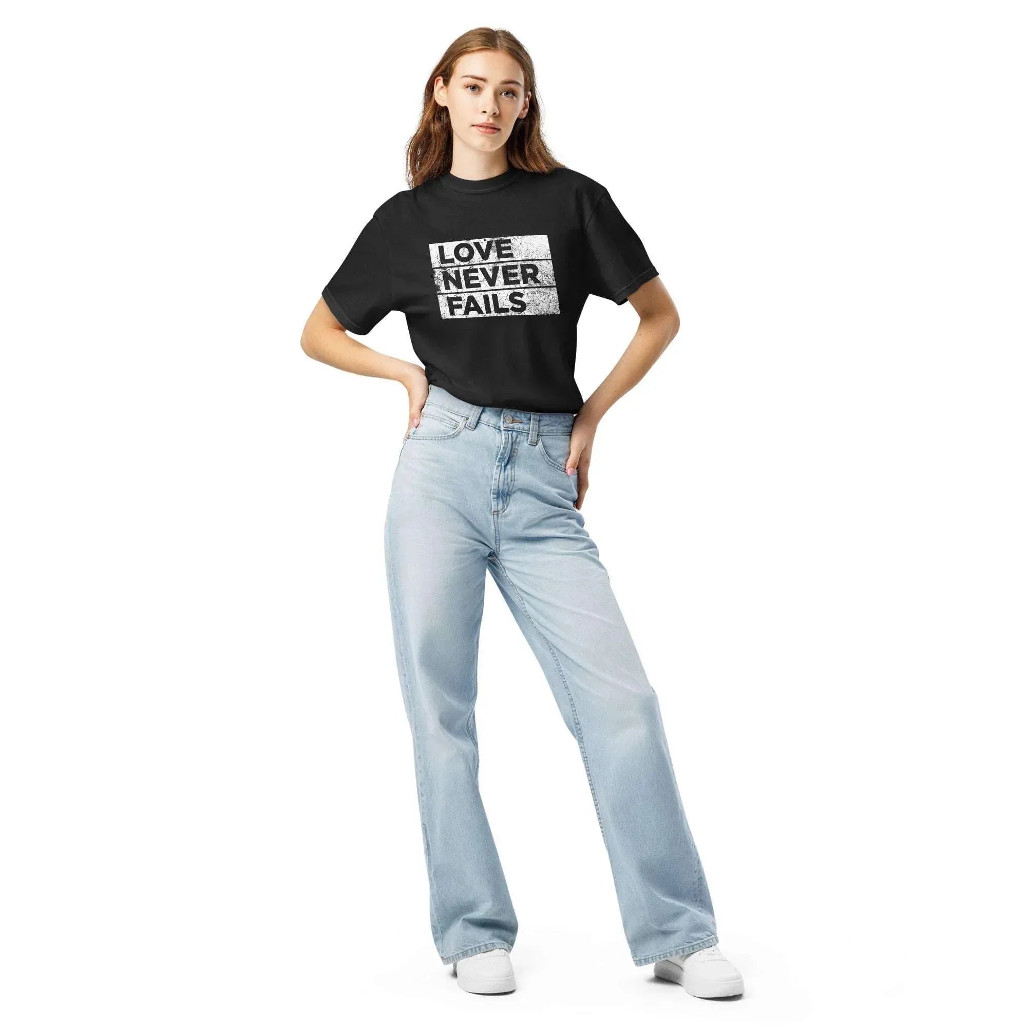 Love Never Fails T-Shirt - Grind n Flow