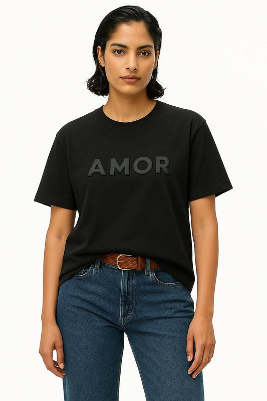 Love Graphic T-shirt, Amor Shirt for Women, Spanish Love T-Shirt, Latina Graphic Tee, Amor T-Shirt