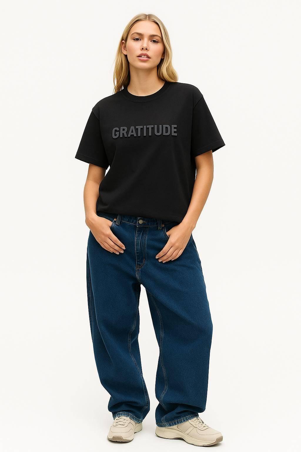 Gratitude 3D T-Shirt - Grind n Flow