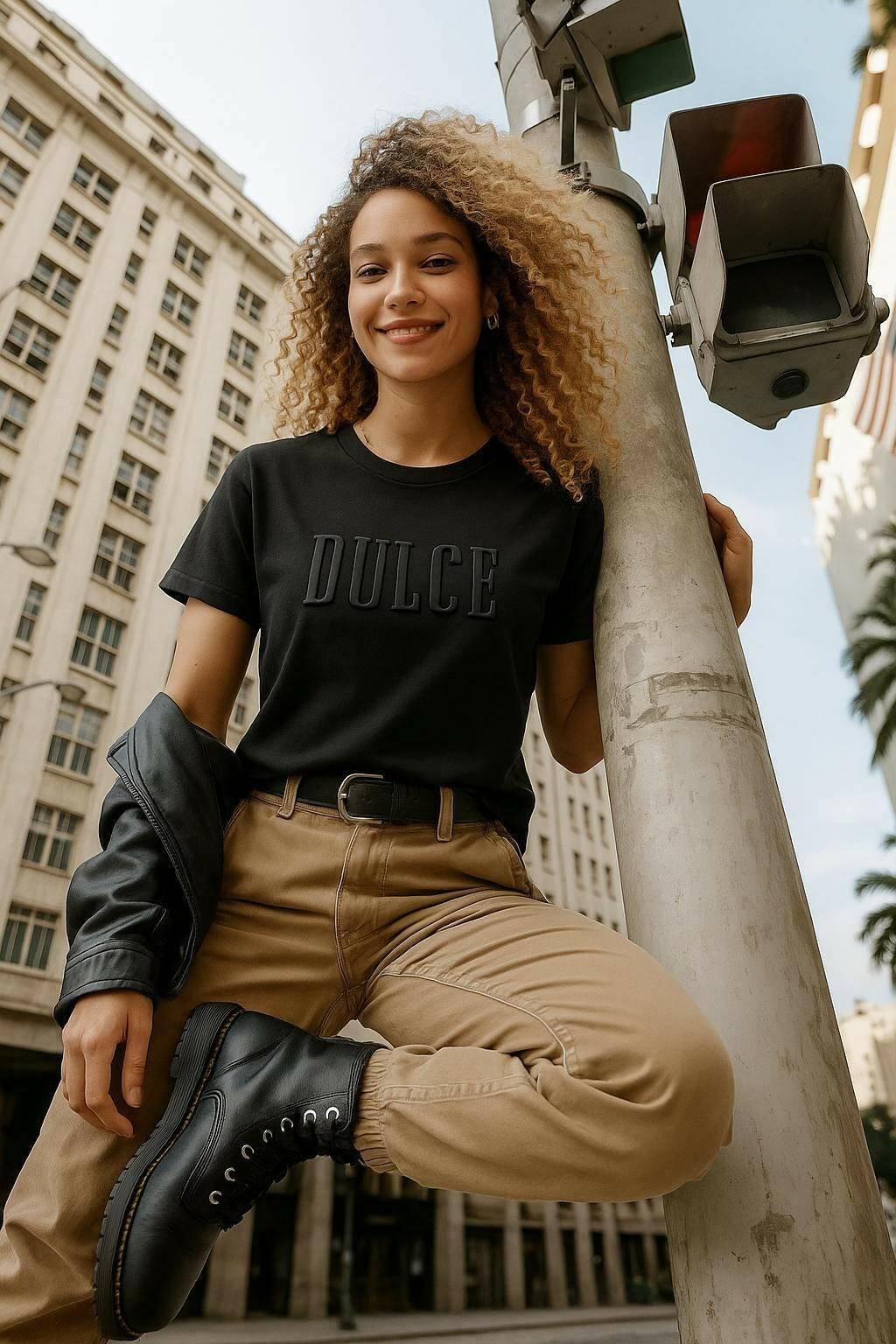 Spanish Sweet Dulce t-shirt - 3D print | Funny Spanish T-Shirt, Pride Shirt, Latina Power, Cute Graphic Tee, Latina T-Shirts - Grind n Flow