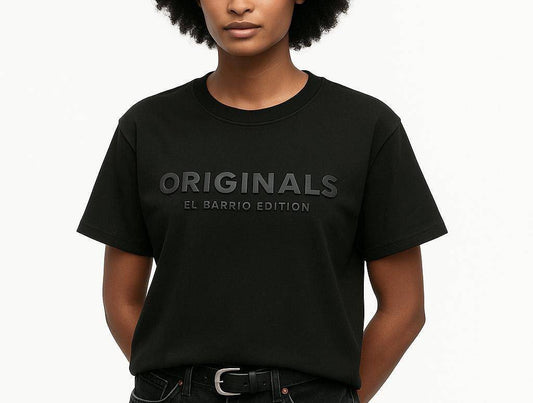 T-shirts for women, Originals El Bario Edition 3D print minimalist fashion Spanish t shirts, streetwear shirts, graphic tees for women