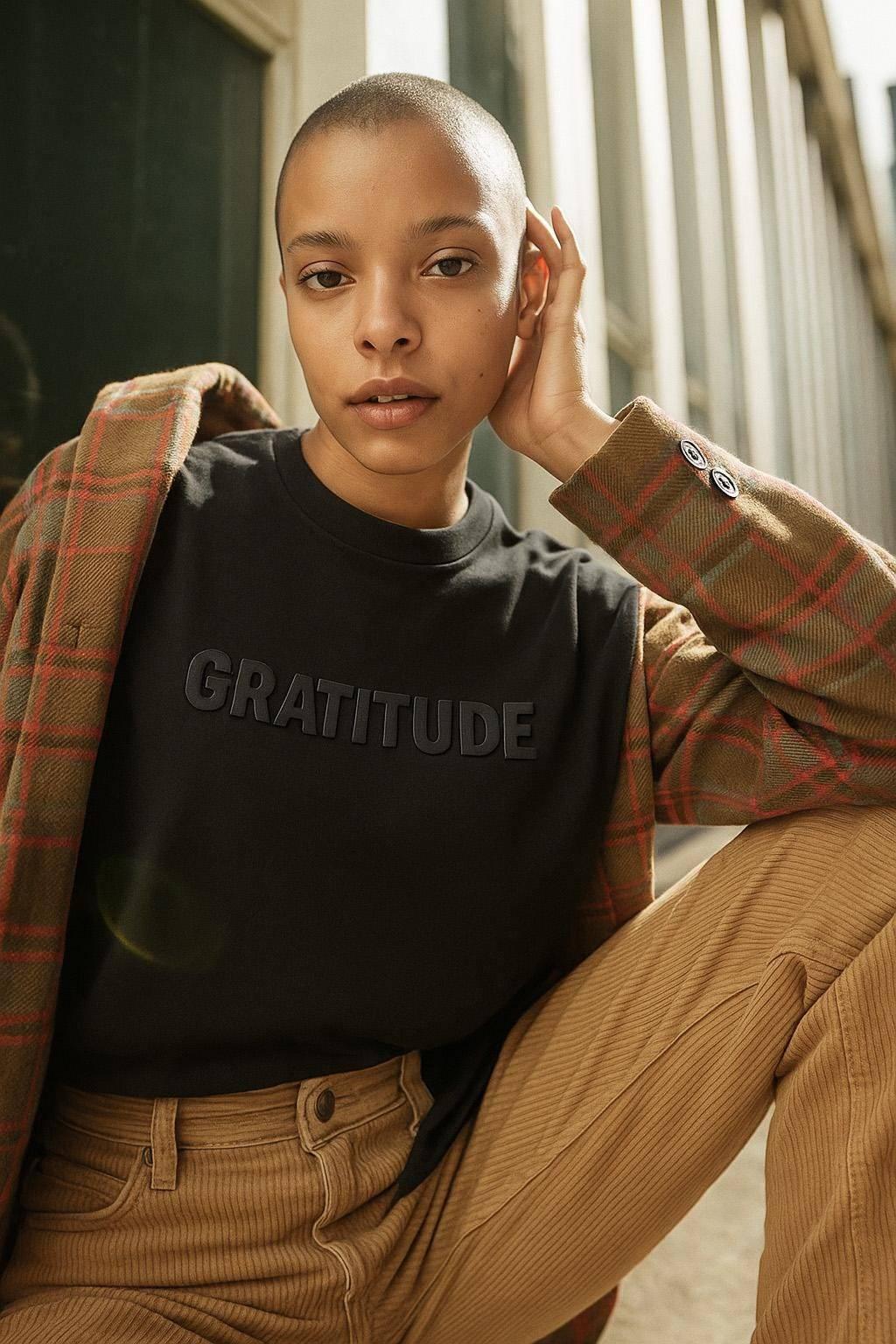 Gratitude 3D T-Shirt - Grind n Flow