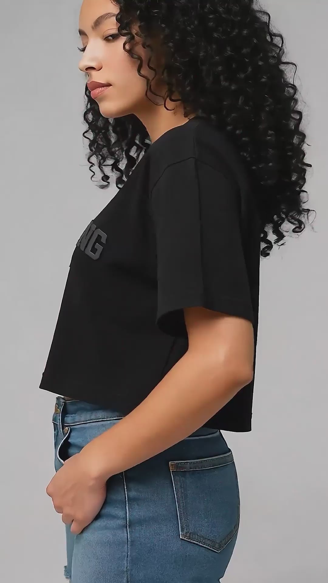 Love-Gang crop top