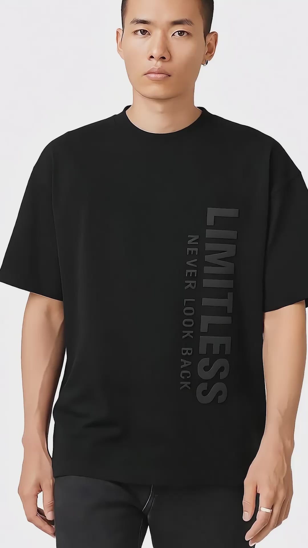 Limitless 3D Embossed Tee