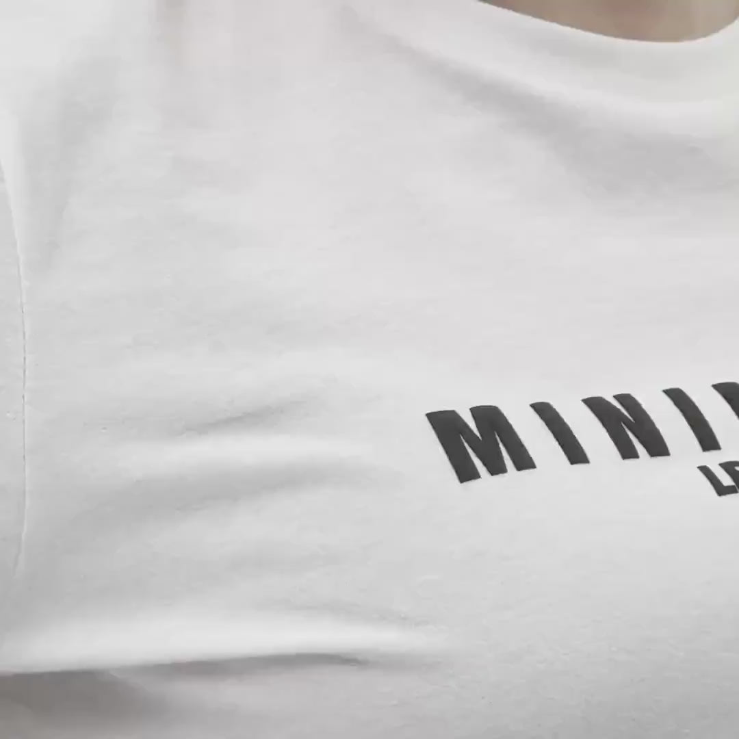 Minimalist womens tshirts, Minimalist  Less is more heavyweight t-shirt | minimalist tshirts, minimalist gifts for her, fashion shirt
