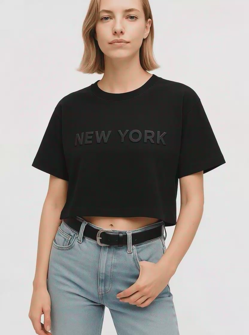 New York Crop Top