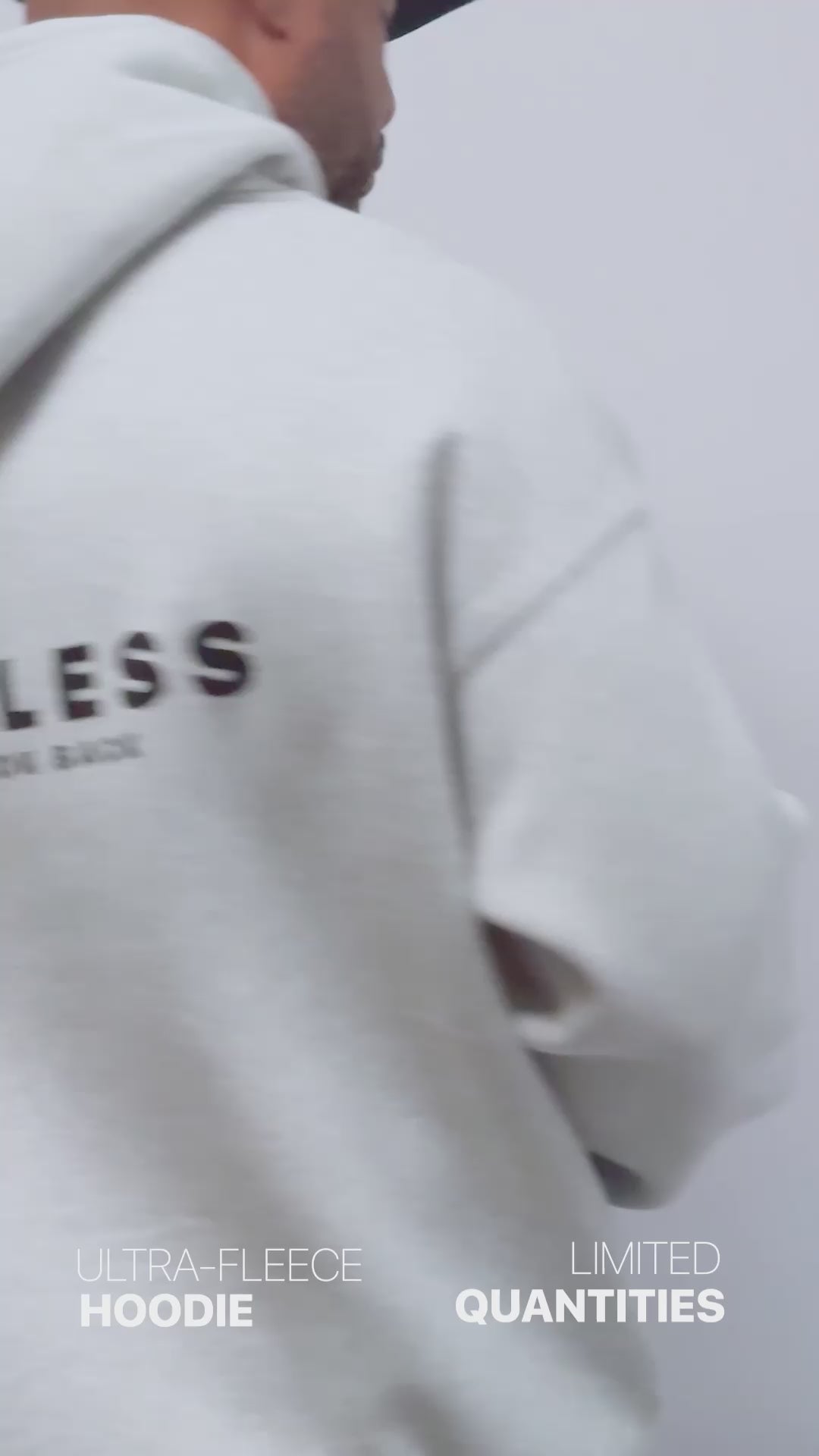 Oversize Fleece Hoodie - LIMITLESS